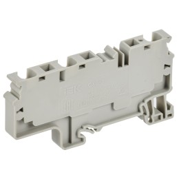 ARMAFIX Клемма пружинная CX6-3 6мм2 трехконтактная серая IEK