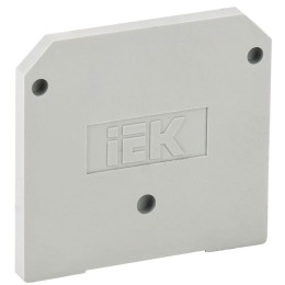 Заглушка для ЗНИ-35мм2 (JXB125A) серая IEK