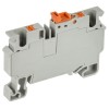 ARMAFIX Клемма пружин. Push-in CP-DT измерит. нож. разм. 4мм2 серая IEK