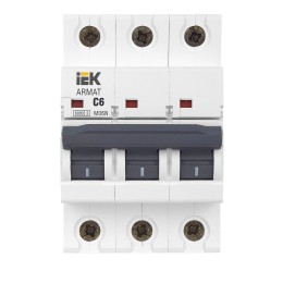 ARMAT Автоматический выключатель M06N 3P C 6А IEK