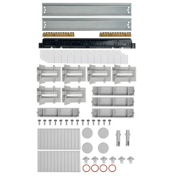 TEKFOR Корпус пластиковый КМПн-36 IP65 зеленая прозрачная дверь IEK