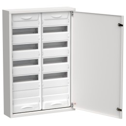 TITAN 5 Корпус металлический ЩРн-120 (2х60) 835х570х140мм IP31 белый (одна дверь) IEK