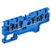 ARMAFIX Клемма пружинная CX4-4 BU 4мм2 четырехконтактная синяя