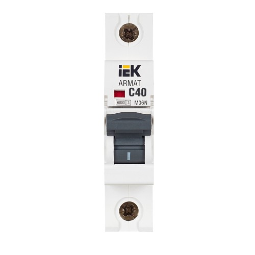 ARMAT Автоматический выключатель M06N 1P C 40А IEK