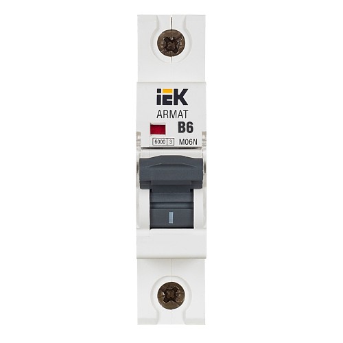 ARMAT Автоматический выключатель M06N 1P B 6А IEK