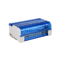 Шины на DIN-рейку в корпусе (кросс-модуль) ШНК 4х15 3L+PEN IEK