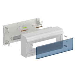 PRIME Корпус пластиковый ЩРН-П-18 модулей навесной белый IP41 IEK
