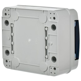 TEKFOR Корпус пластиковый КМПн-8 IP65 черная прозрачная дверь