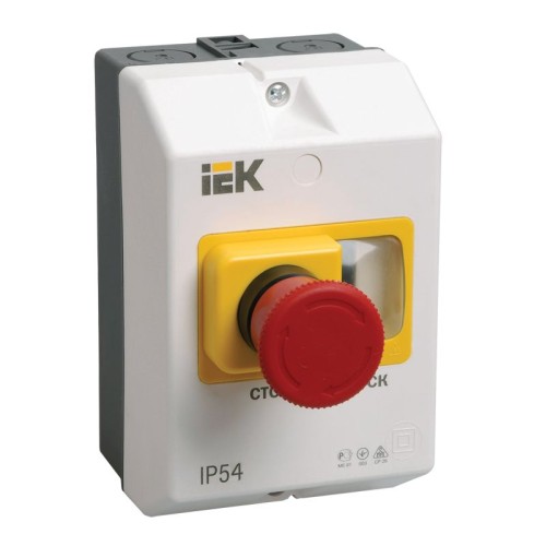 Оболочка защитная с кнопкой ''Стоп'' IP54 IEK