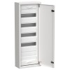 TITAN 5 Корпус металлический ЩРн-60 (1х60) 835х310х140мм IP31 белый (одна дверь) IEK