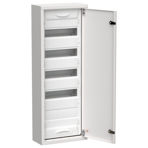 TITAN 5 Корпус металлический ЩРн-60 (1х60) 835х310х140мм IP31 белый (одна дверь) IEK