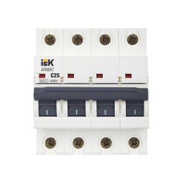 ARMAT Автоматический выключатель M06N 4P C 25А IEK