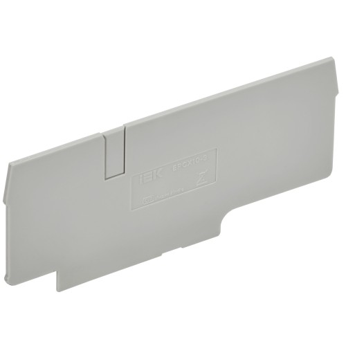 ARMAFIX Заглушка EPCX10-3 для колодки клеммной CX10-3 серая IEK