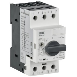 ARMAT Автоматический выключатель защиты двигателя A6 GV2P 4-6,3А IEK