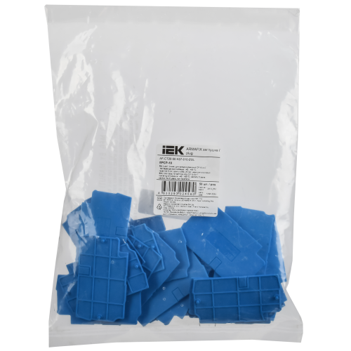 ARMAFIX Заглушка для клемм CP10/CX6мм2 синяя IEK