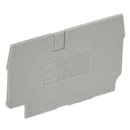 ARMAFIX Заглушка для клемм CP10/CX6мм2 серая IEK