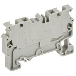 ARMAFIX Клемма пружинная CX6 6мм2 проходная серая IEK