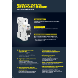 ARMAT Автоматический выключатель M06N 1P B 10А IEK