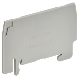 ARMAFIX Разделитель PPCX4 для колодки клеммной CX2.5-CX4 серый IEK