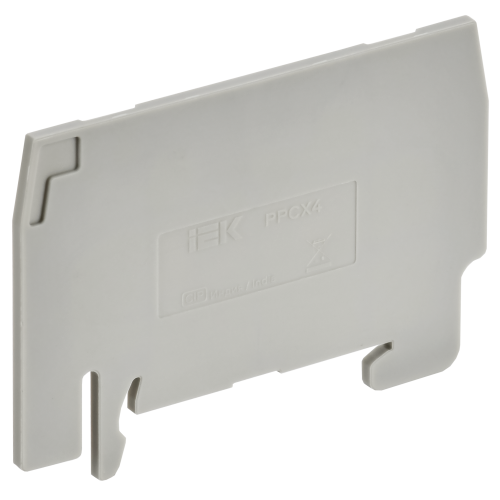 ARMAFIX Разделитель PPCX4 для колодки клеммной CX2.5-CX4 серый