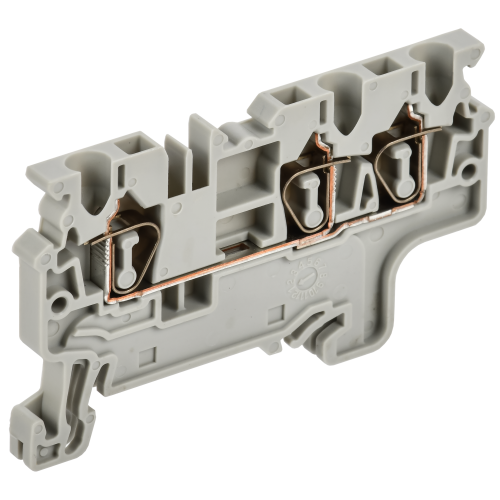 ARMAFIX Клемма пружинная CX2.5-3 2,5мм2 трехконтактная серая IEK