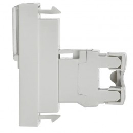 Розетка компьютерная РКИ-10-00-П RJ-45 UTP кат.5e (на 1 модуль) ПРАЙМЕР белая IEK