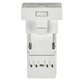 Розетка компьютерная РКИ-10-00-П RJ-45 UTP кат.5e (на 1 модуль) ПРАЙМЕР белая IEK