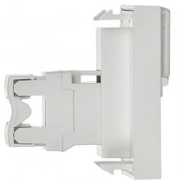 Розетка компьютерная РКИ-20-00-П RJ-45 UTP кат.5e (на 2 модуля) ПРАЙМЕР белая IEK