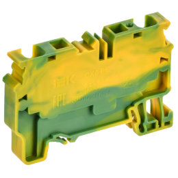 ARMAFIX Клемма пружинная CX6 PE 6мм2 проходная заземляющая IEK