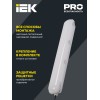 Светильник светодиодный ДСП 1401 40Вт IP65 серебристый (аналог ЛСП-2х36Вт) IEK