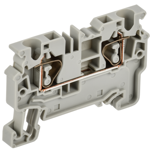 ARMAFIX Клемма пружинная CX4 4мм2 проходная серая IEK