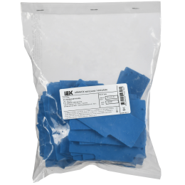 ARMAFIX Заглушка EPCX10-3 BU для колодки клеммной CX10-3 синяя IEK