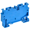 ARMAFIX Клемма пружинная CX6 BU 6мм2 проходная синяя IEK