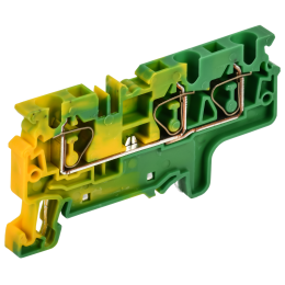 ARMAFIX Клемма пружинная CX4-3 PE 4мм2 трехконтактная заземляющая IEK