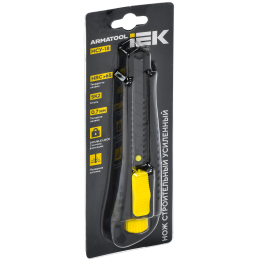 ARMATOOL Нож строительный усиленный 18мм НСУ-18 DOUBLE-lock SK2 IEK