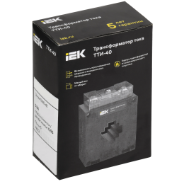 Трансформатор тока ТТИ-40 600/5А 5ВА класс 0,5S МПИ08 IEK