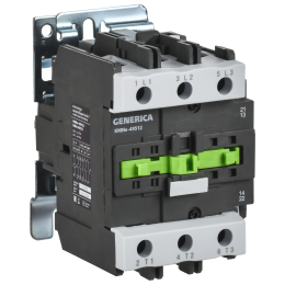 Контактор КМИе-49512 95А 400В/АС3 1NO,1NC GENERICA