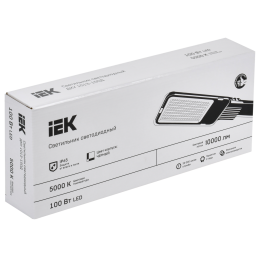 Светильник светодиодный консольный ДКУ 1013-100Д 5000К IP65 IEK