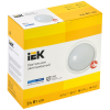 Светильник светодиодный ДПО 5051 18Вт 6500К IP65 круг белый IEK