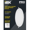 Светильник ДВО 1608 белый, круг LED 18Вт 6500 IP20 IEK