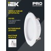 Светильник светодиодный ДВО 1613 белый круг 12Вт 4000К IP20 IEK
