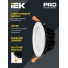 Светильник светодиодный ДВО 1803 PRO круг 30Вт 4000K IP40 белый IEK