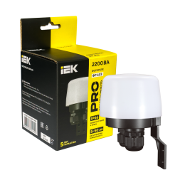 Фотореле ФР-603 2200ВА IP66 белый IEK