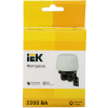 Фотореле ФР-603 2200ВА IP66 белый IEK