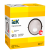 Светильник НПП1101 круг 100Вт IP54 белый IEK