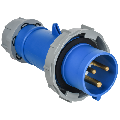 Вилка переносная ССИ-0232 32А-6ч/200-250В 2P+PE IP67 IEK