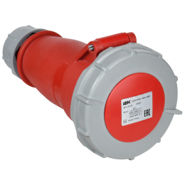 Розетка переносная ССИ-2152 16А-6ч 380В 3P+PE+N IP67 IEK