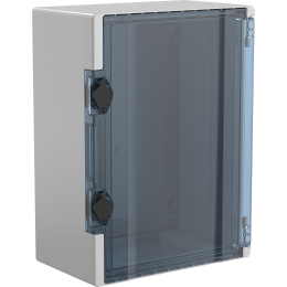 TETRA Корпус пластиковый ЩМПп 400х300х170мм прозрачная дверь IP66 IEK