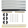 TEKFOR Корпус пластиковый ЩРВ-П-36 IP41 черная прозрачная дверь IEK