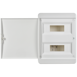 TEKFOR Корпус пластиковый ЩРН-П-24 IP41 белая дверь IEK